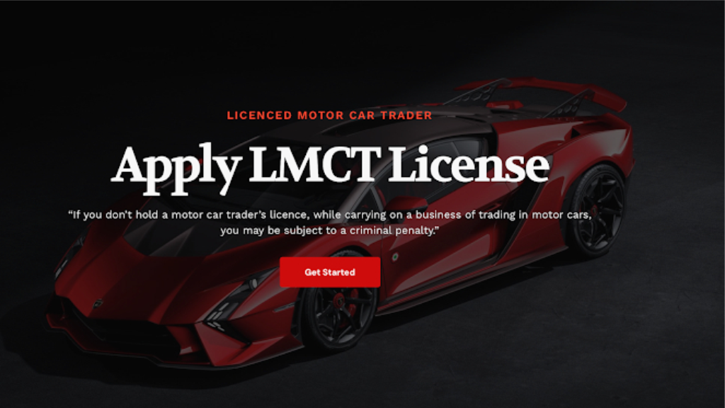 Cover photo of Apply LMCT Licence